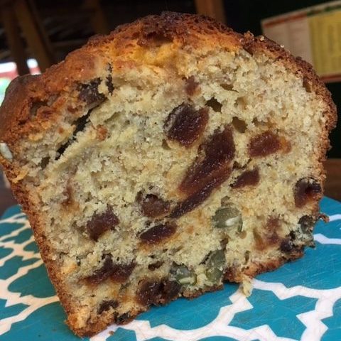 apricot and coriander loaf