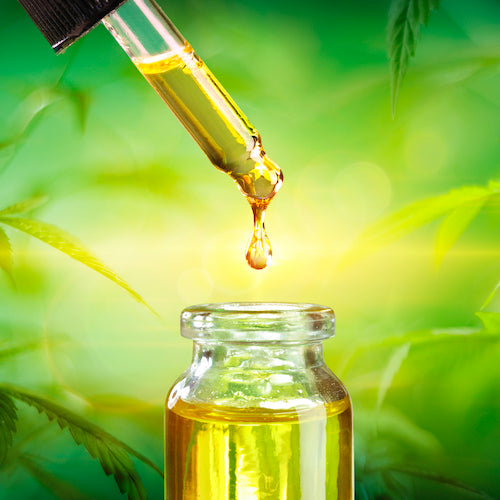 CBD Oil dropper