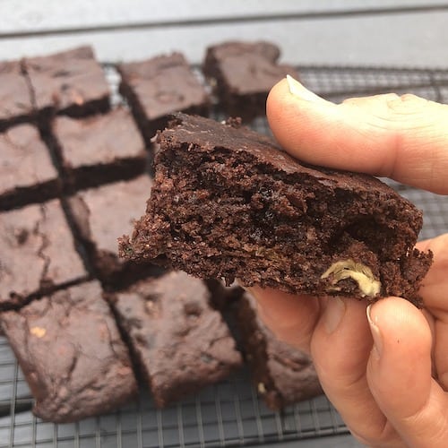 Chocolate Zucchini Brownie