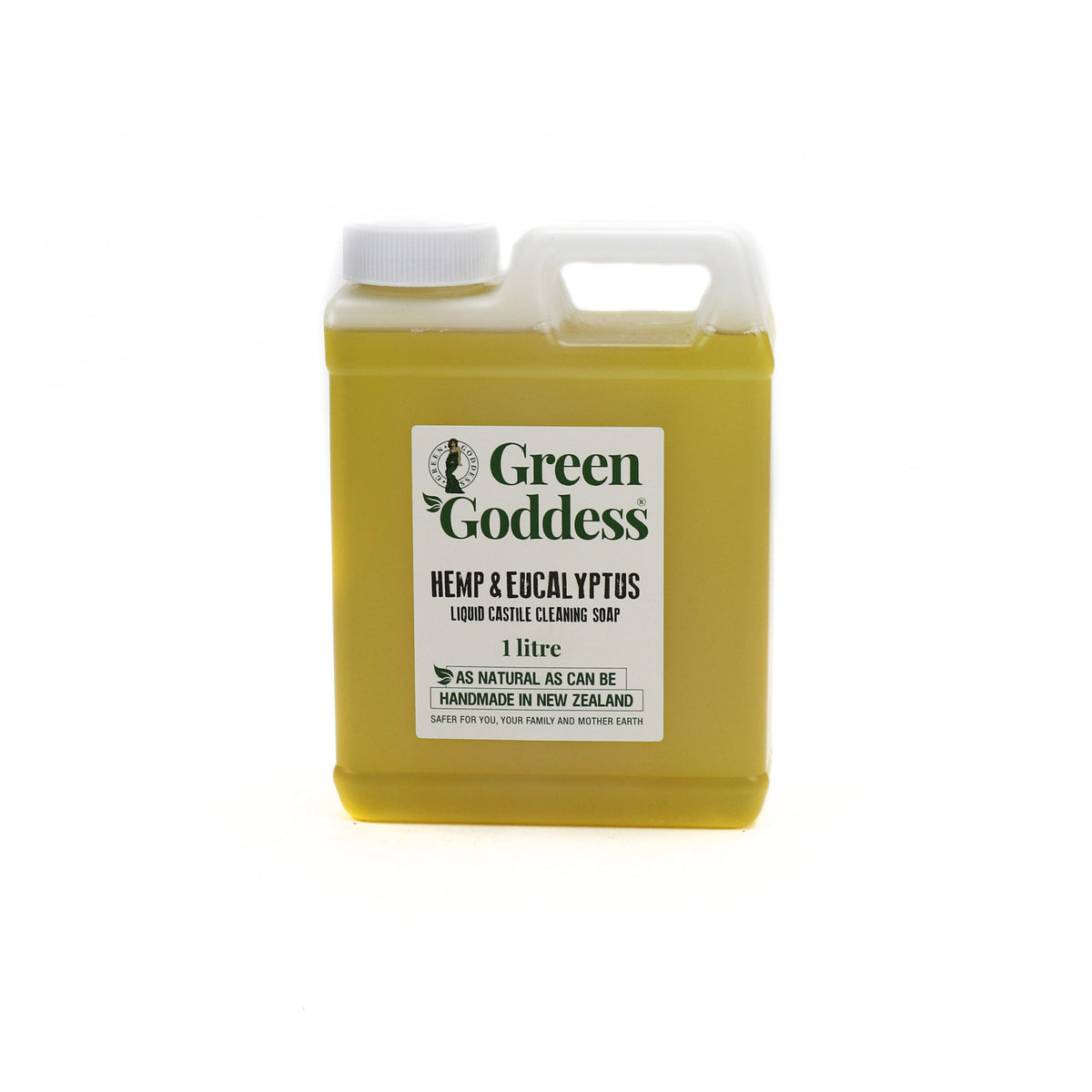Green Goddess Hemp & Eucalyptus Liquid Castile Cleaning & Dish Wash