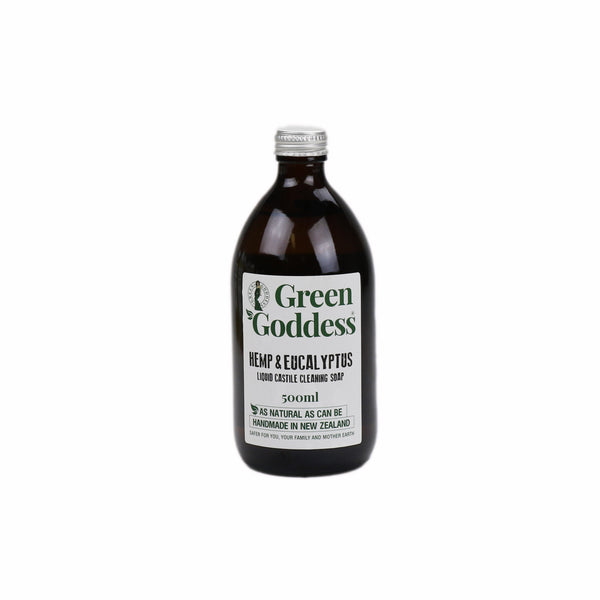 Green Goddess Hemp & Eucalyptus Liquid Castile Cleaning & Dish Wash