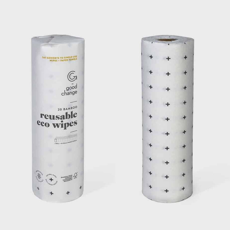 good change eco reusable bamboo wipes