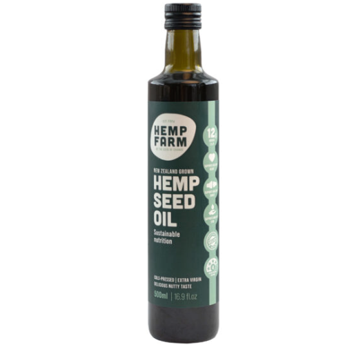 hemp farm hemp seed oil 500ml spray free