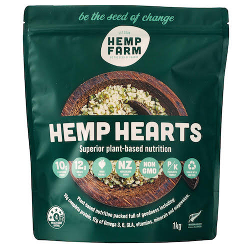Hemp Farm Kiwi Hulled Hemp Seed Hearts
