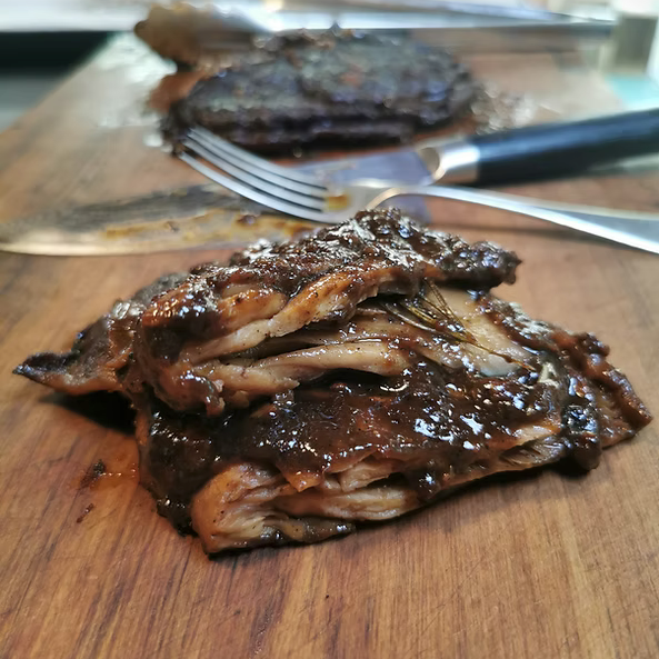 Anna's BBQ Oyster Mushroom Steaks