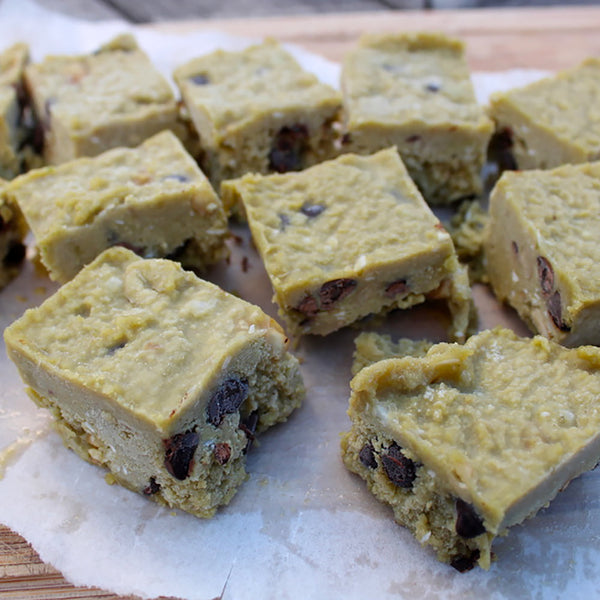 Avocado Pistachio Fudge
