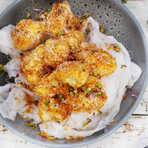 Vegan Cajun Cauliflower Wings