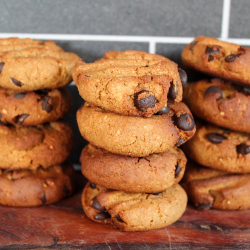 Coconut Flour Chocolate Chip Cookies
