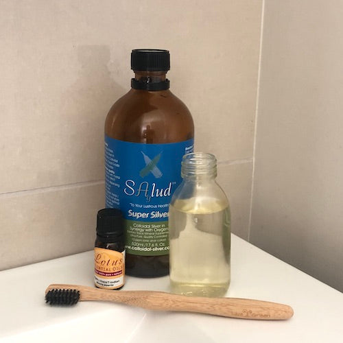 DIY Mouthwash w super silver