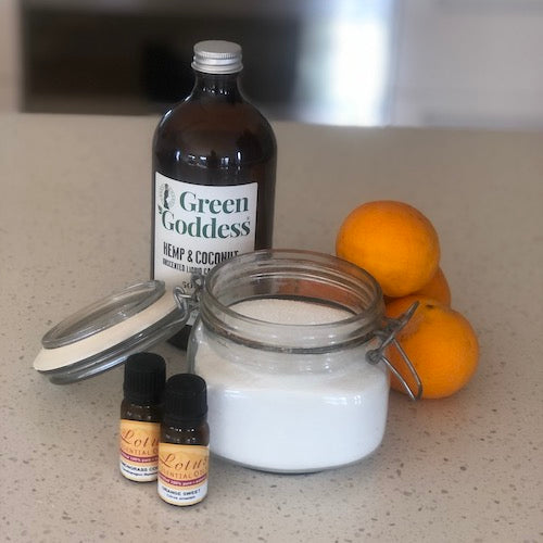 DIY Summer Scent Laundry Powder