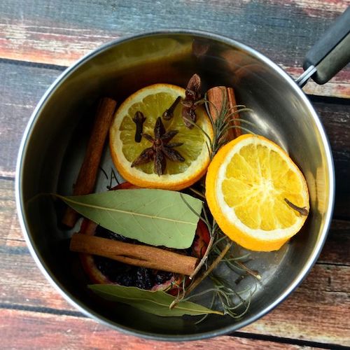 DIY fragrant simmer pot