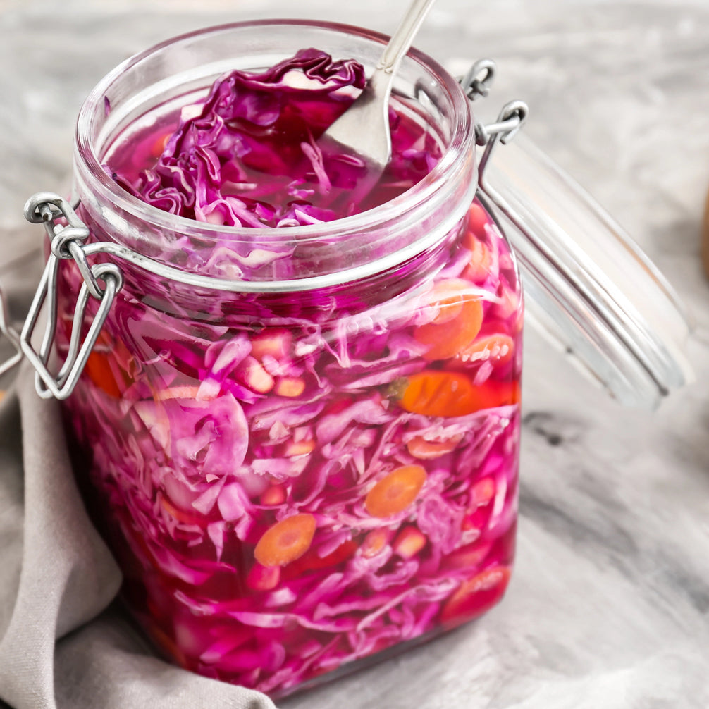 Cabbage & Carrot Sauerkraut