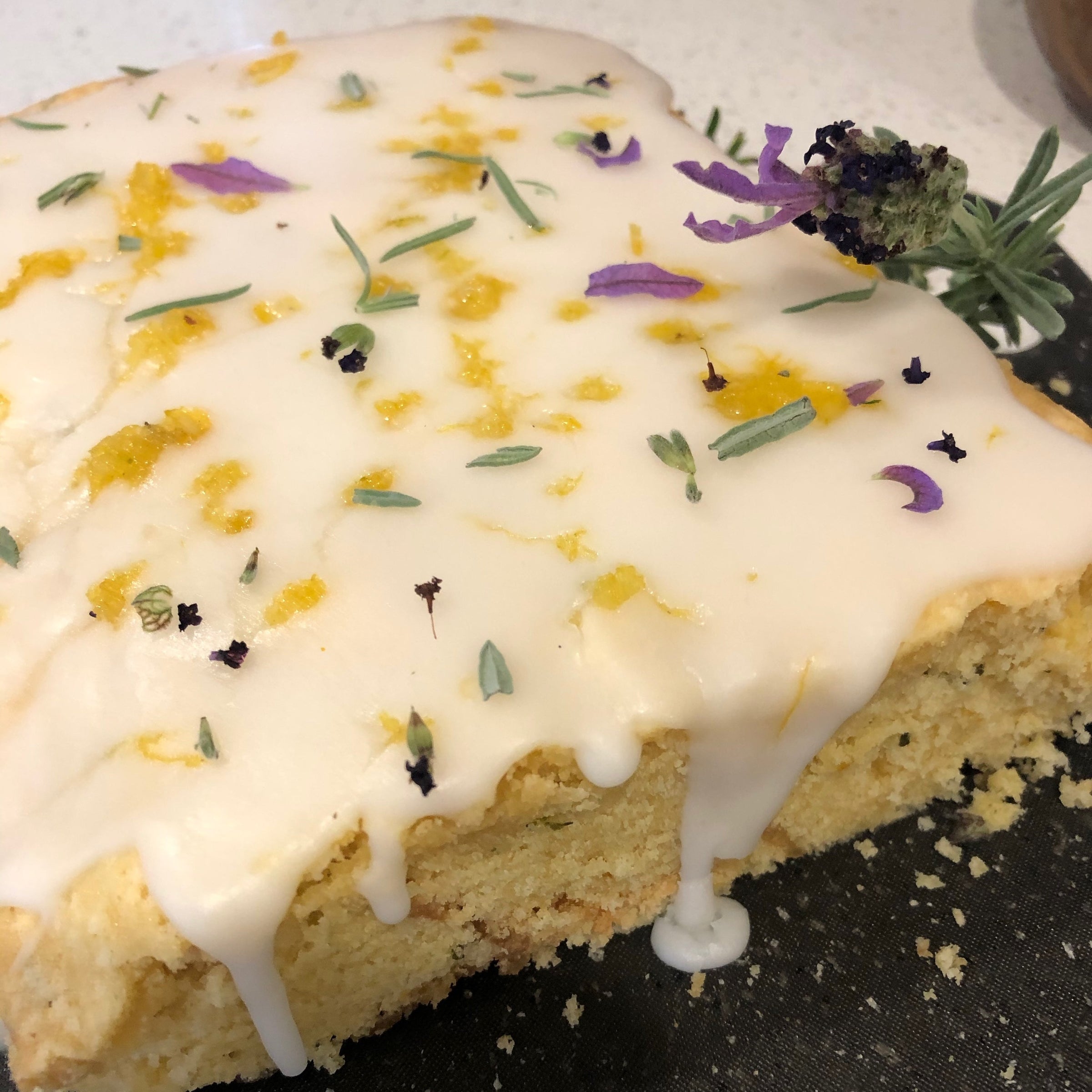 Lemon Lavender Cake