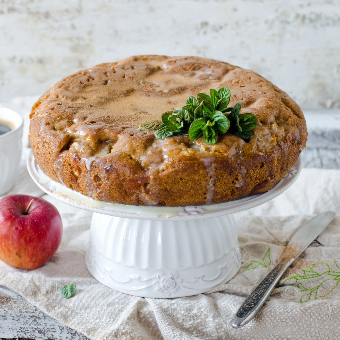 Mum's Cinnamon Apple Cake