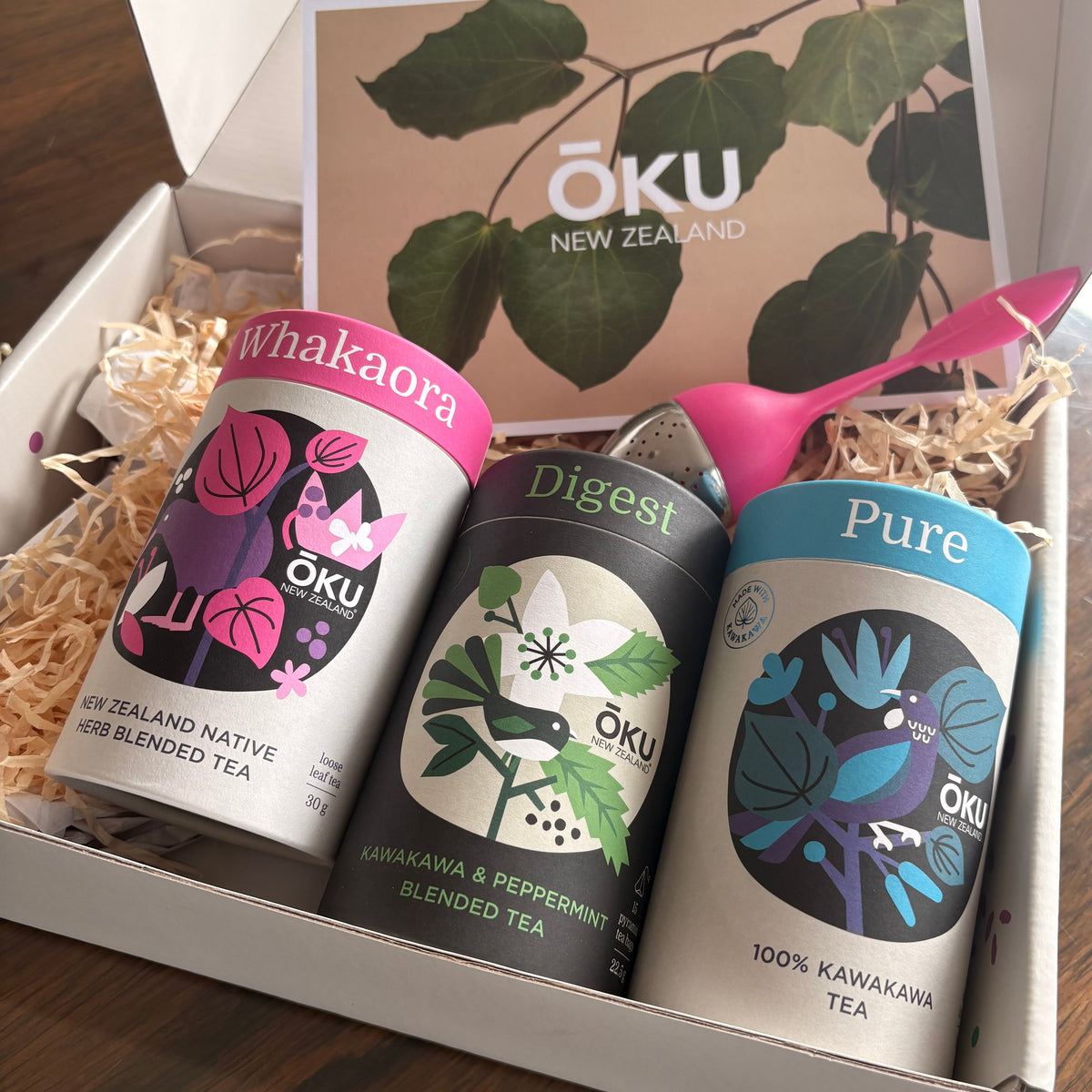 ŌKU Native Herbal Teas – Green Goddess
