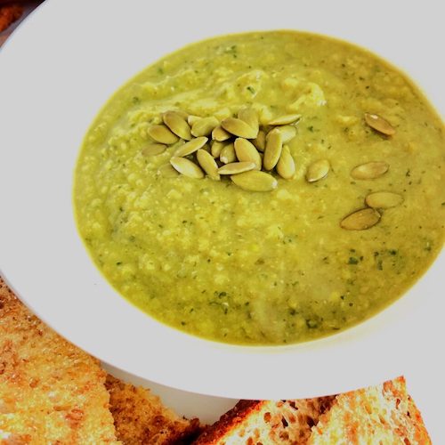 Paulas Super Green Soup