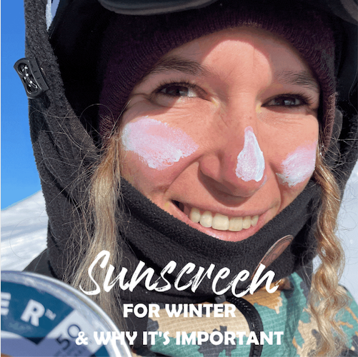 Sunbutter sun screen for winter