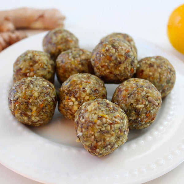 Wick's Lemon, Turmeric & Ginger Energy Balls