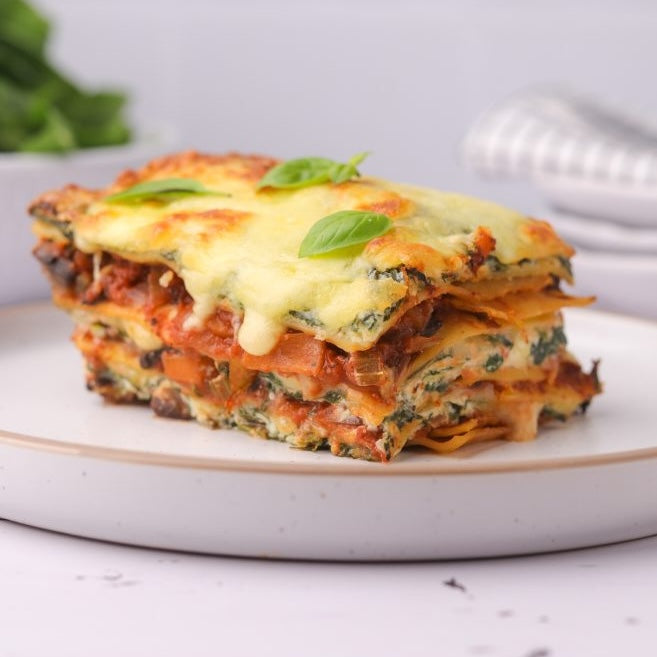 Spinach and Ricotta Veggie Lasagna