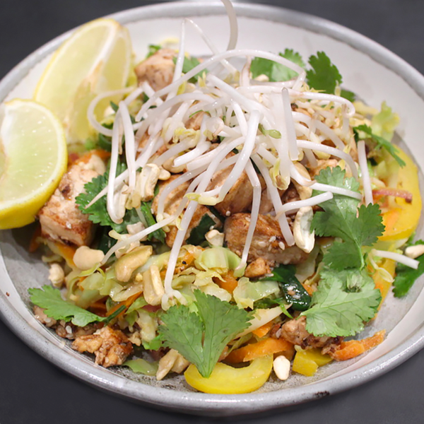 Wick's Tofu Pad Thai - No Noodles Needed!
