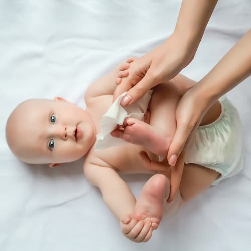 Green Goddess Baby Wipe Solution Helps To Prevent Nappy Rash