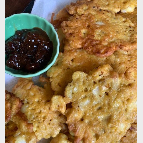 cauliflower pakoras
