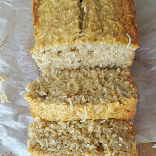 coconut banana bread