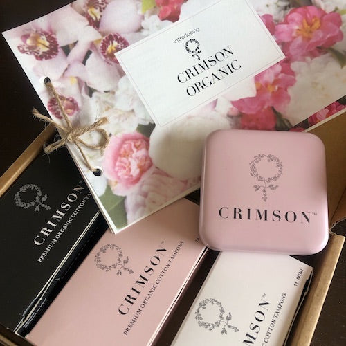 Crimson Organic Tampons