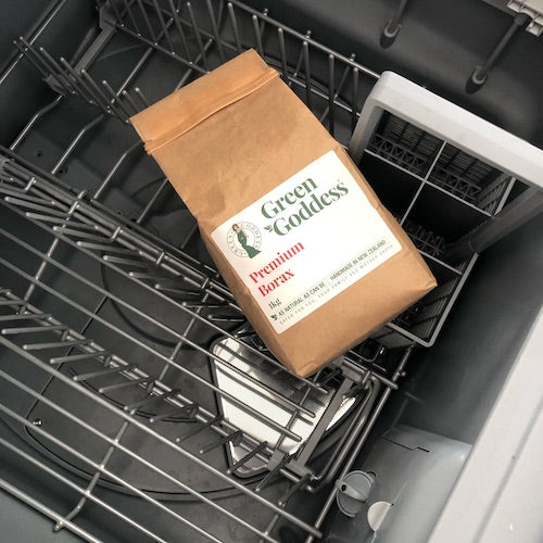 deep clean dishwasher with borax
