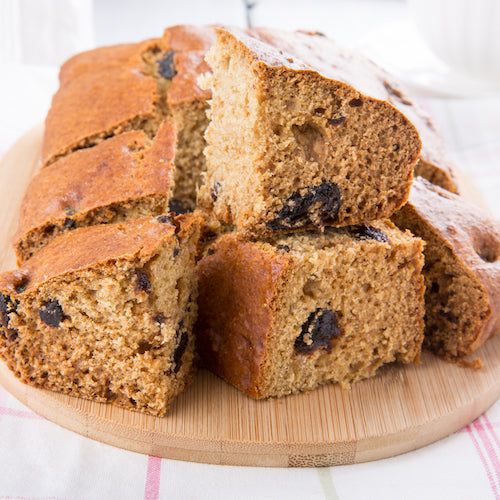 Eggless Tea Cake with Prunes