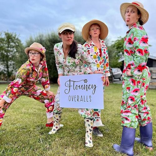 NZ Made Flouncy Overalls