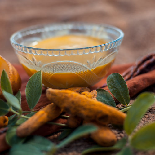 kiwifruit turmeric face mask