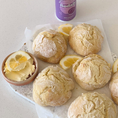 lemonade passionfruit scones
