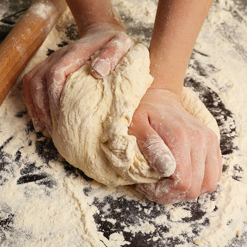 homemade no bake pizza bread dough