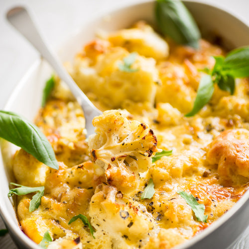 baked moroccan cauliflower cheese