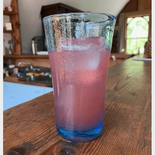 Trisha's Rhubarb Lemonade
