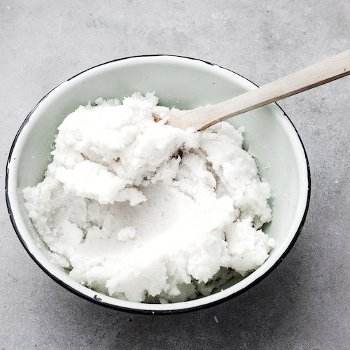 Homemade shampoo paste