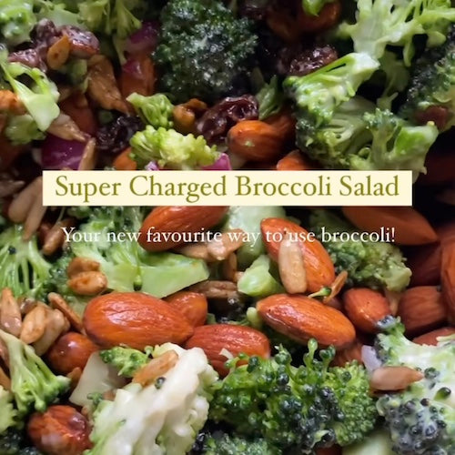 super charged broccoli salad