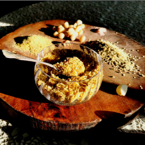 best ever vegan parmesan with hemp hearts