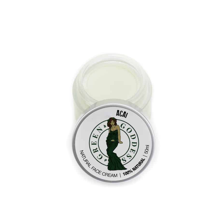 Green Goddess natural acai face cream