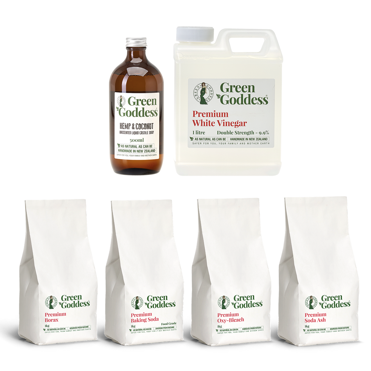 Basic Natural Cleaning DIY Kit