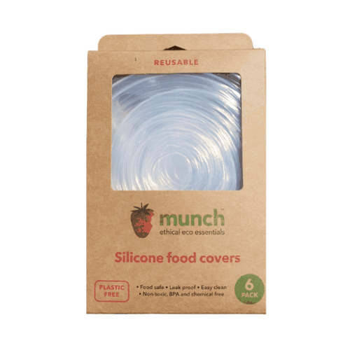 Munch Silicone Food Covers 6