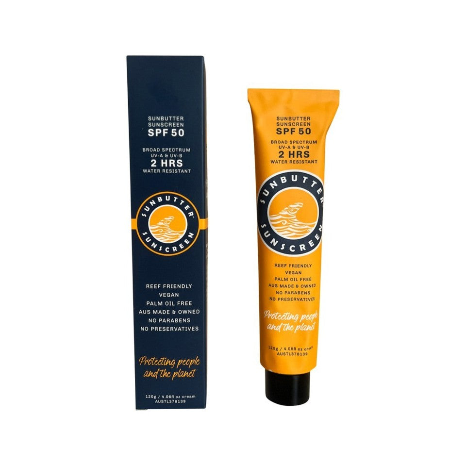 SunButter Original Sunscreen Tube SPF50 120g