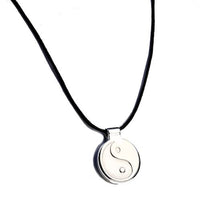 nu me EMF protection necklace silver Yin Yang