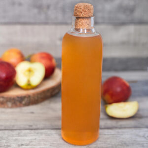 apple cider vinegar tall bottle