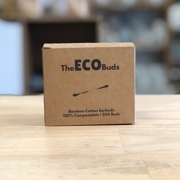 wooden and cotton eco buds