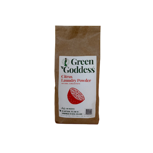 Green Goddess Citrus Natural Laundry Powder 1kg Econic Bag