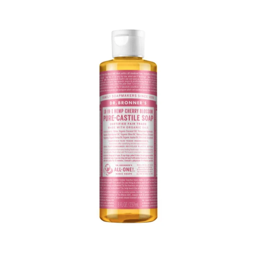 Dr Bronner's Cherry Blossom Liquid Castile Soap 237ml