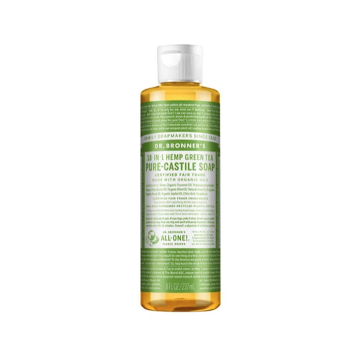 Dr Bronner's Green Tea Liquid Castile Soap 237ml