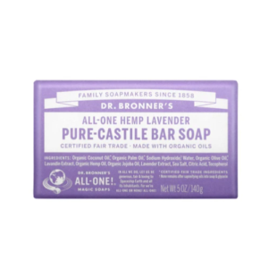 Dr Bronner's Lavender Castile Bar Soap